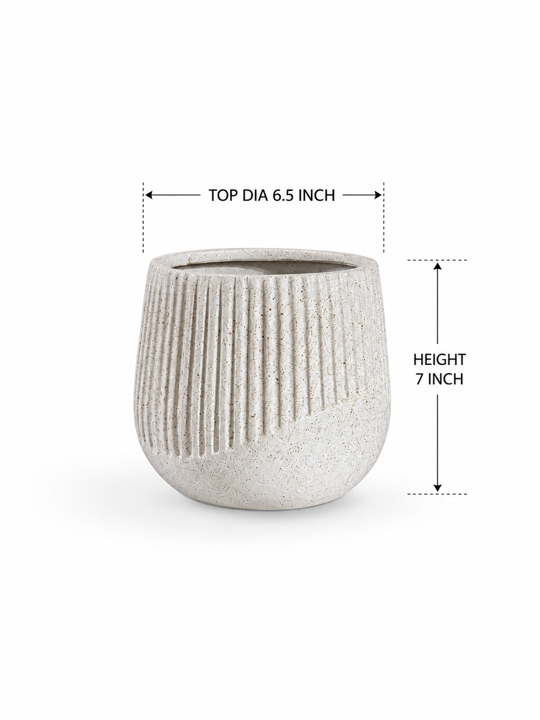 Curvora FRP Planter- Small - Image